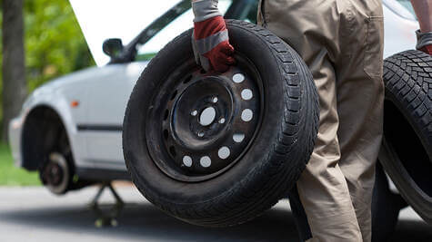 Tire Change - ALVIN'S TOWING SERVICE